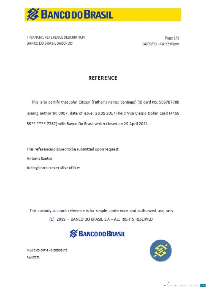 Download Brazil Banco do Brasil closure reference Photoshop template